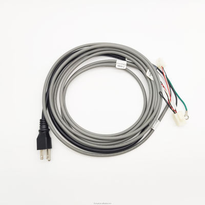 PVC Özel Otomobil Tel Bağlantıları Prong Plug Kablo Montajlı Elektrik Kabloları