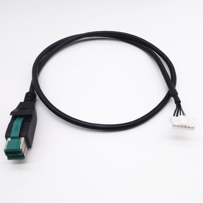 POS donanımı yazıcısı 12V 24V Güçlü USB Erkek JST Bağlantısı