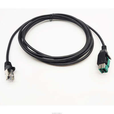 PVC TPE 24V USB 12V Kablo Erkek RJ45 6A Hızlı Şarj