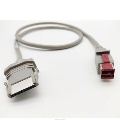 24V GüçlüUSB Kablosu 24V 1X8P Yazıcı Kablosu Gri 12V