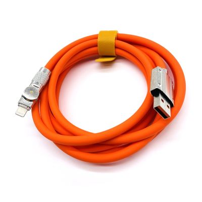 Cep telefonu hızlı şarj kablosu için USB kabloları aydınlatma için erkek tip A
