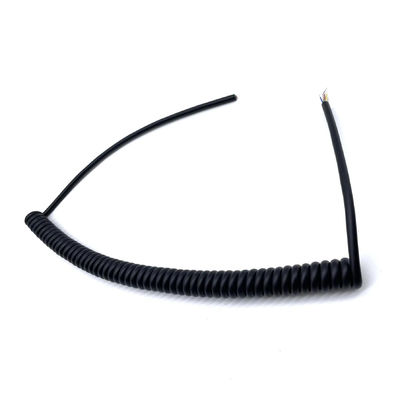 Çok fonksiyonel özel sarma kablolar Telefon için yüksek esneklik spiral yay tel