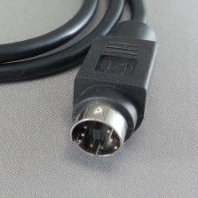 Özel 4 Pin Din Genişletme Kablosu Ev Tiyatrosu / Multimedia Sistemleri için Erkek ve Dişi